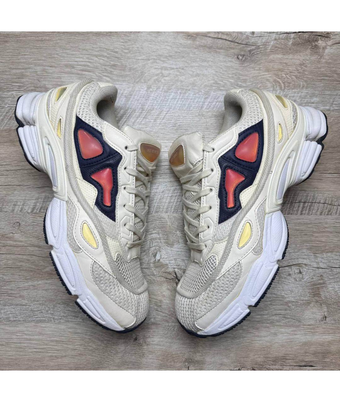 ADIDAS X RAF SIMONS Бежевые низкие кроссовки / кеды, фото 8