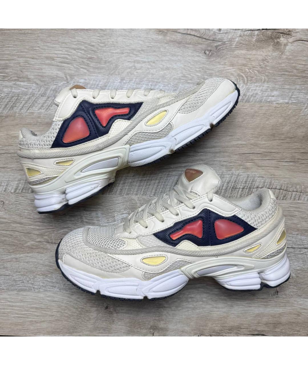 ADIDAS X RAF SIMONS Бежевые низкие кроссовки / кеды, фото 2