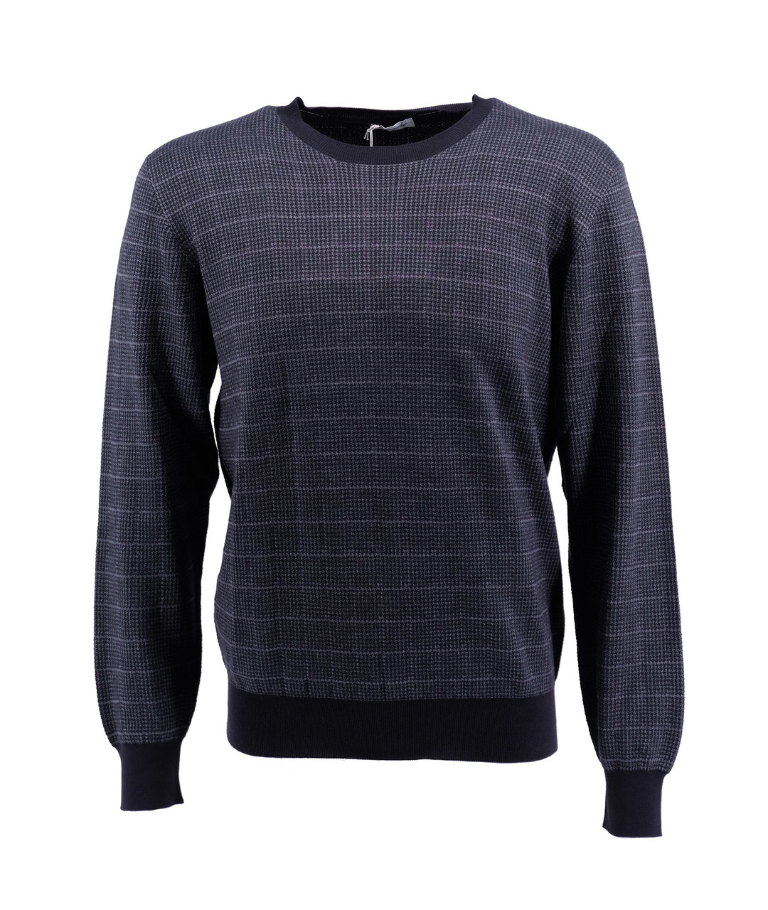 BRIONI Серый хлопковый джемпер / свитер, фото 1