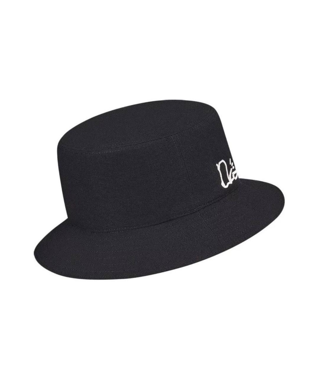 CHRISTIAN DIOR Черная шляпа, фото 2