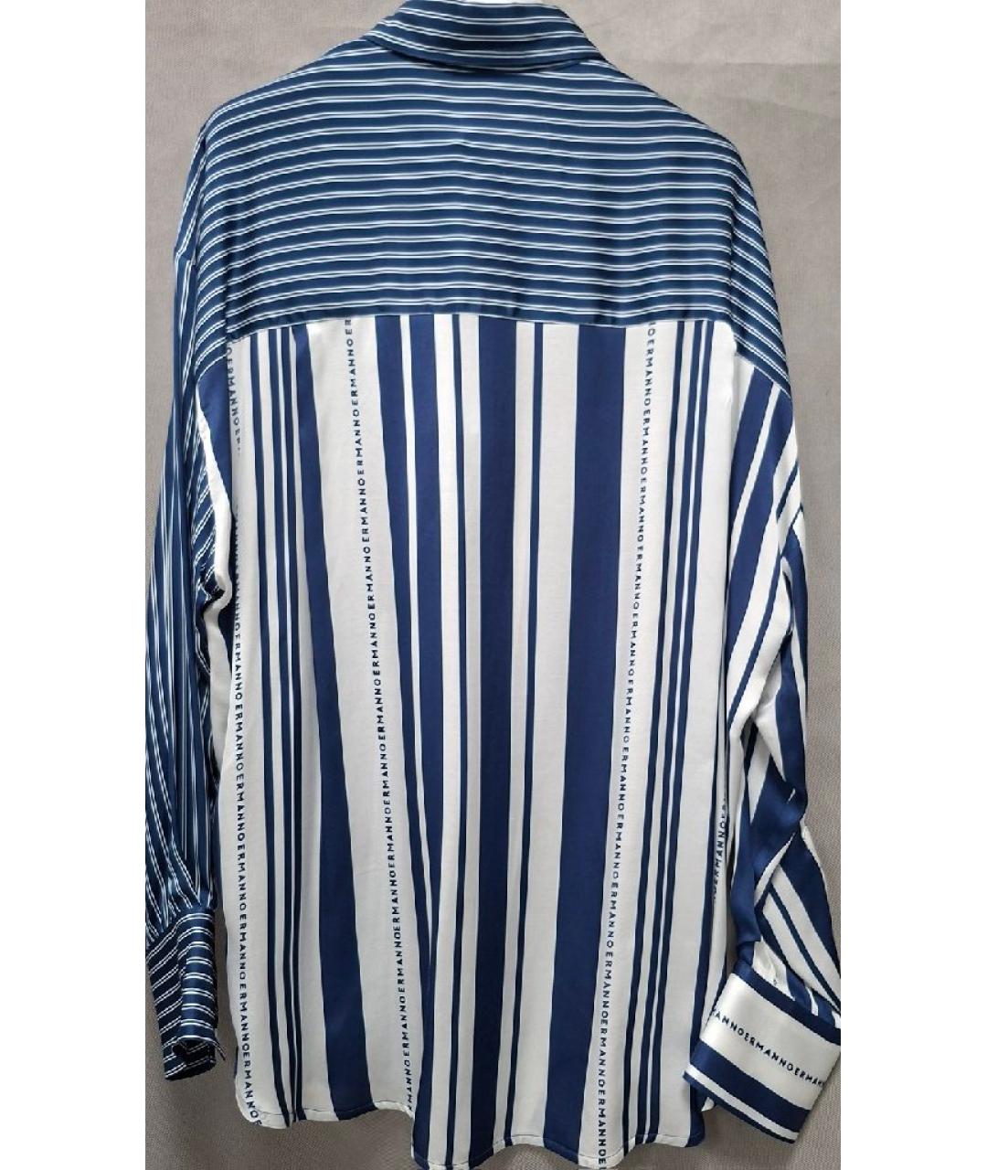 ERMANNO SCERVINO Синий вискозный костюм с брюками, фото 8