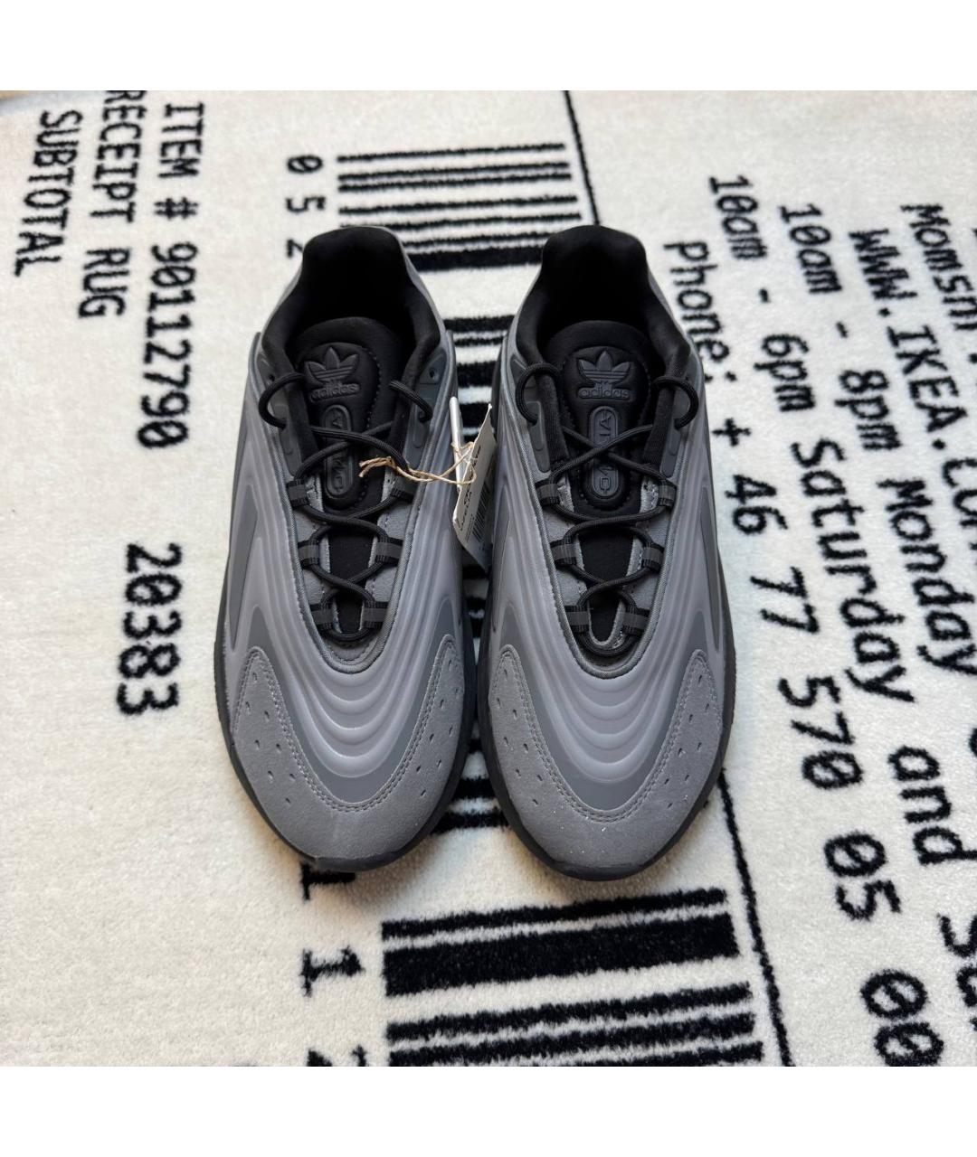 ADIDAS Антрацитовые низкие кроссовки / кеды, фото 2