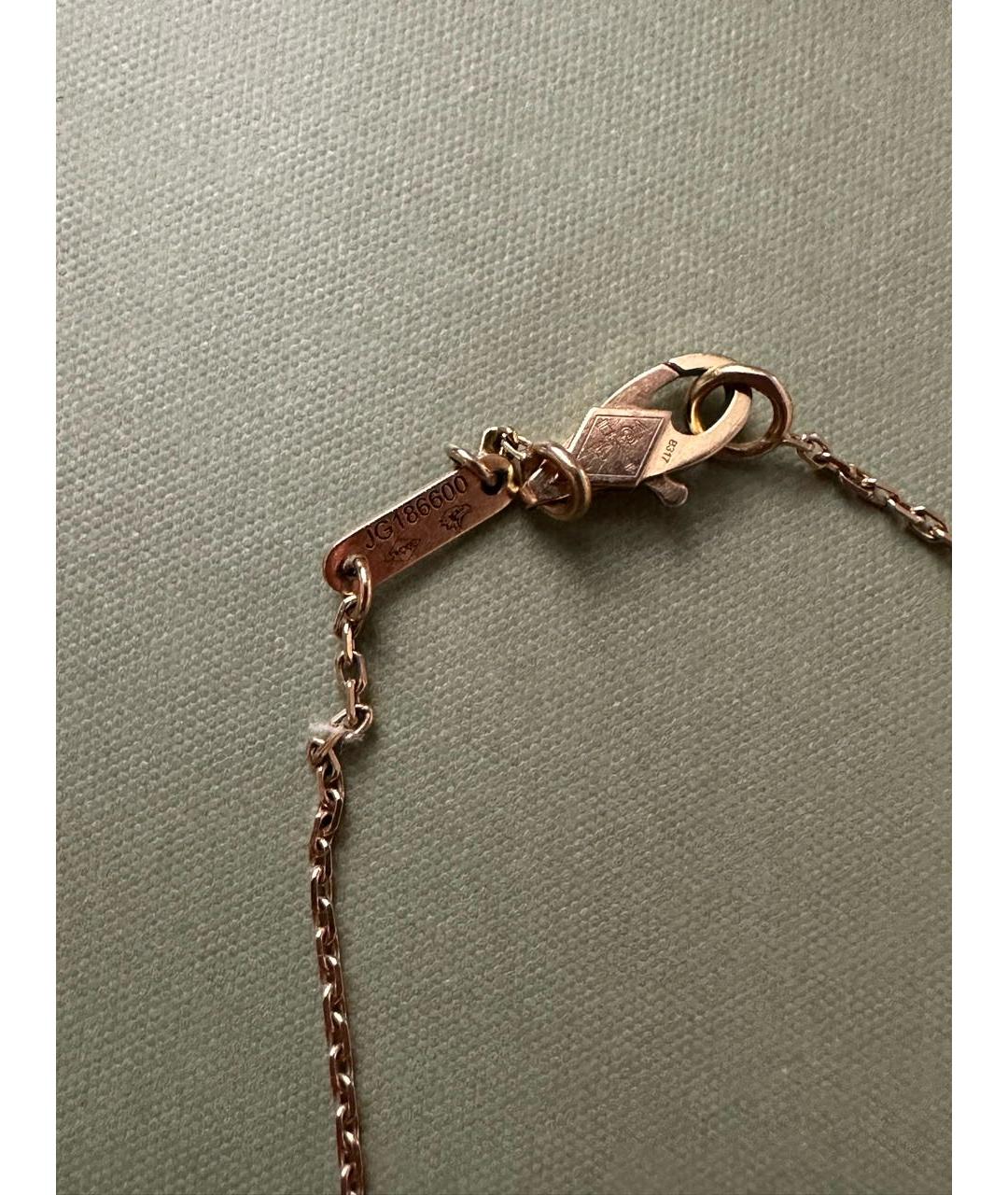 VAN CLEEF & ARPELS Белый браслет из желтого золота, фото 3