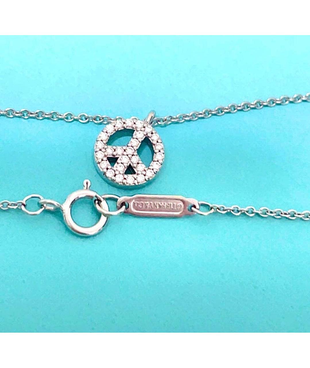 TIFFANY&CO Подвеска из белого золота, фото 4