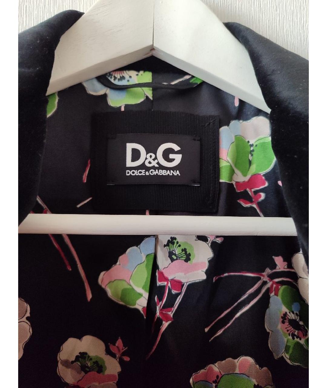 DOLCE&GABBANA Черный жакет/пиджак, фото 3