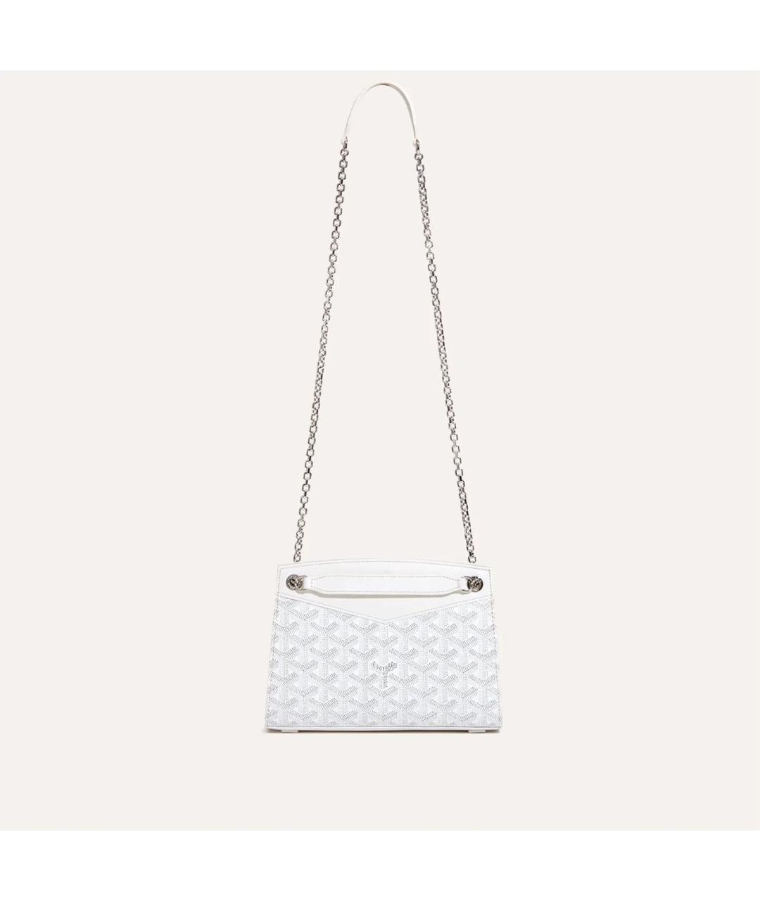 GOYARD Белая сумка через плечо, фото 3