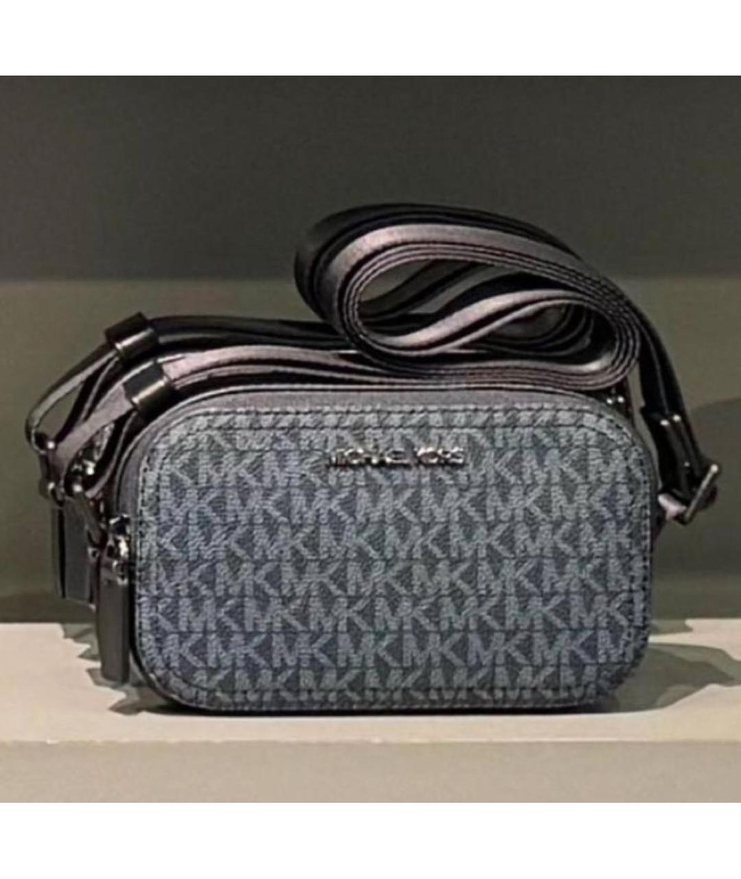 MICHAEL KORS Темно-синяя сумка на плечо, фото 8