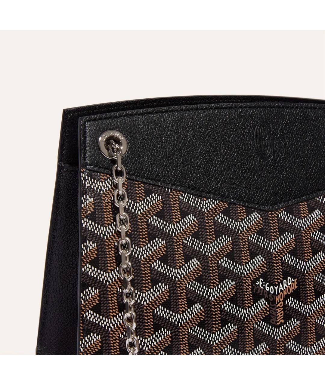 GOYARD Черная сумка через плечо, фото 5