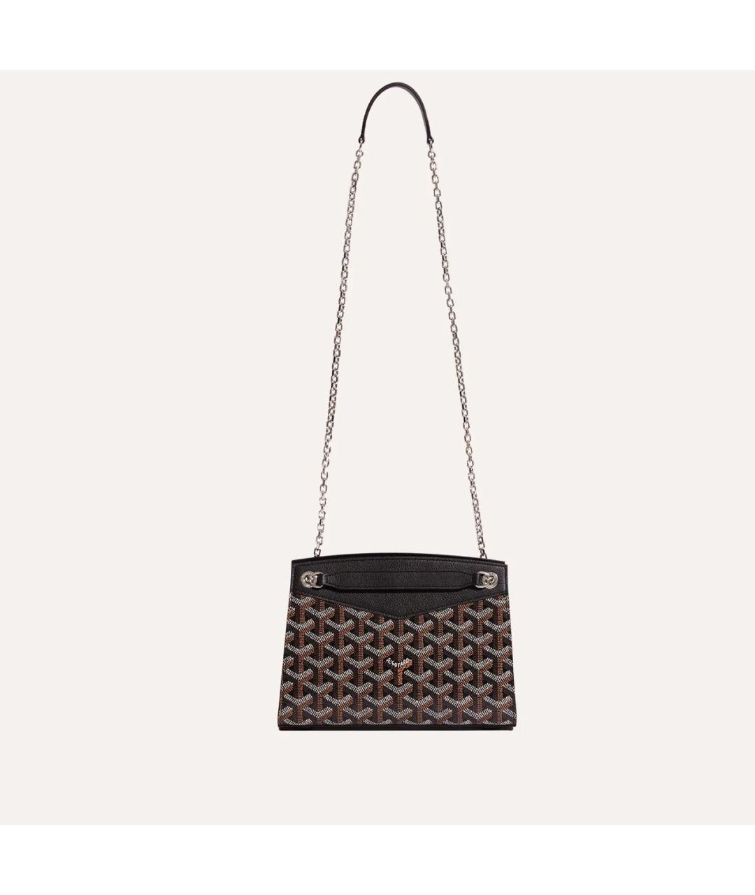 GOYARD Черная сумка через плечо, фото 3