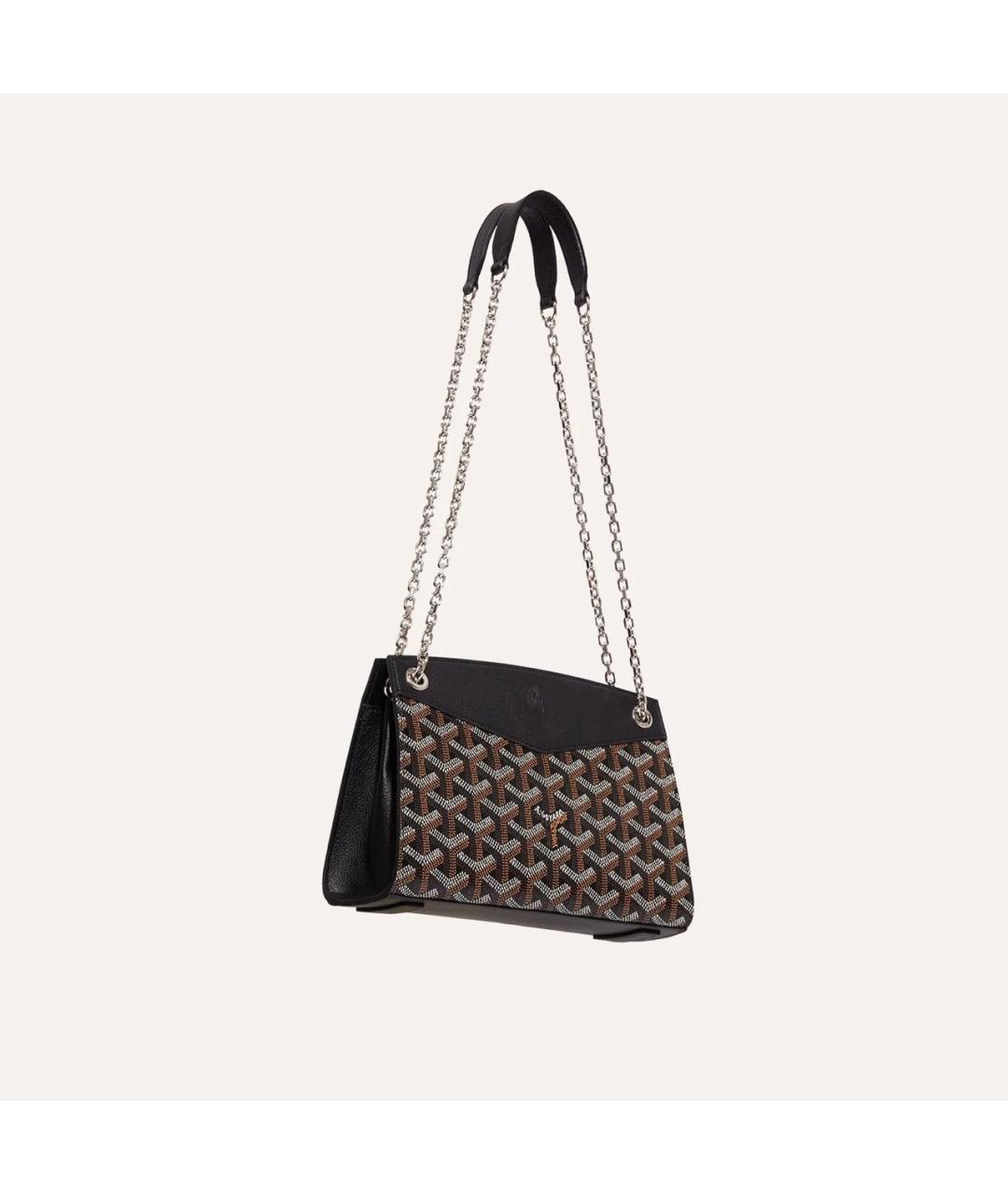 GOYARD Черная сумка через плечо, фото 2