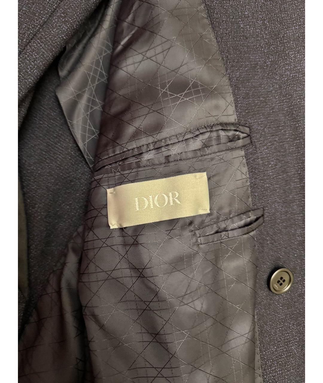 CHRISTIAN DIOR Темно-синий пиджак, фото 4