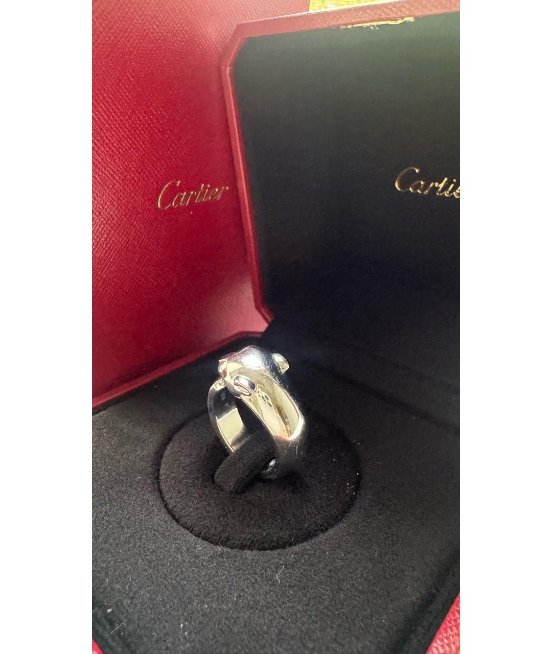 CARTIER Белое кольцо из белого золота, фото 5