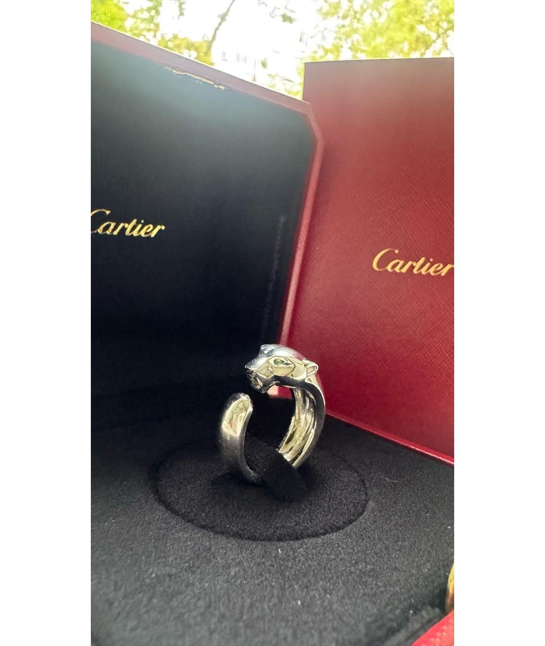 CARTIER Белое кольцо из белого золота, фото 4