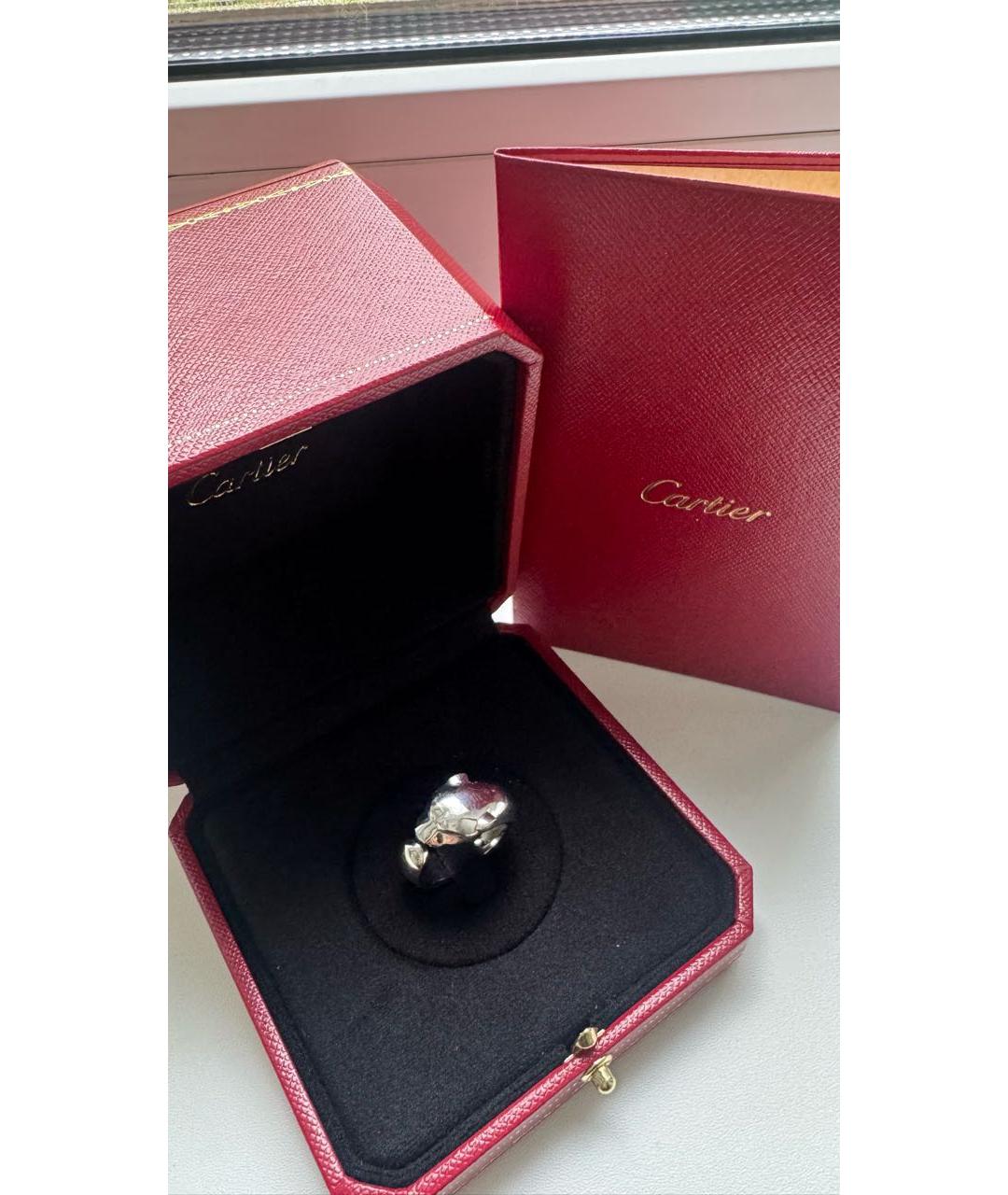 CARTIER Белое кольцо из белого золота, фото 2