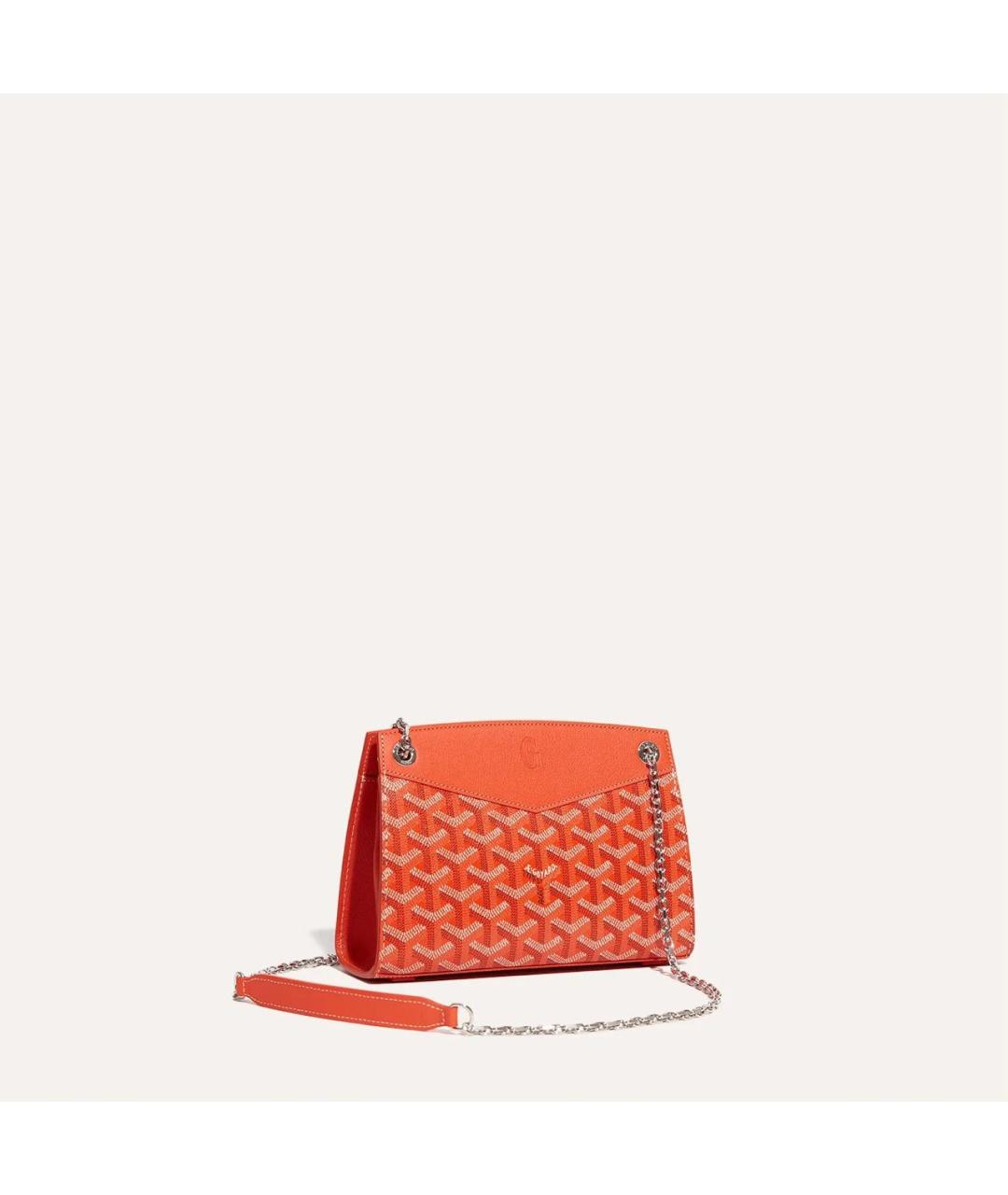 GOYARD Оранжевая сумка через плечо, фото 6