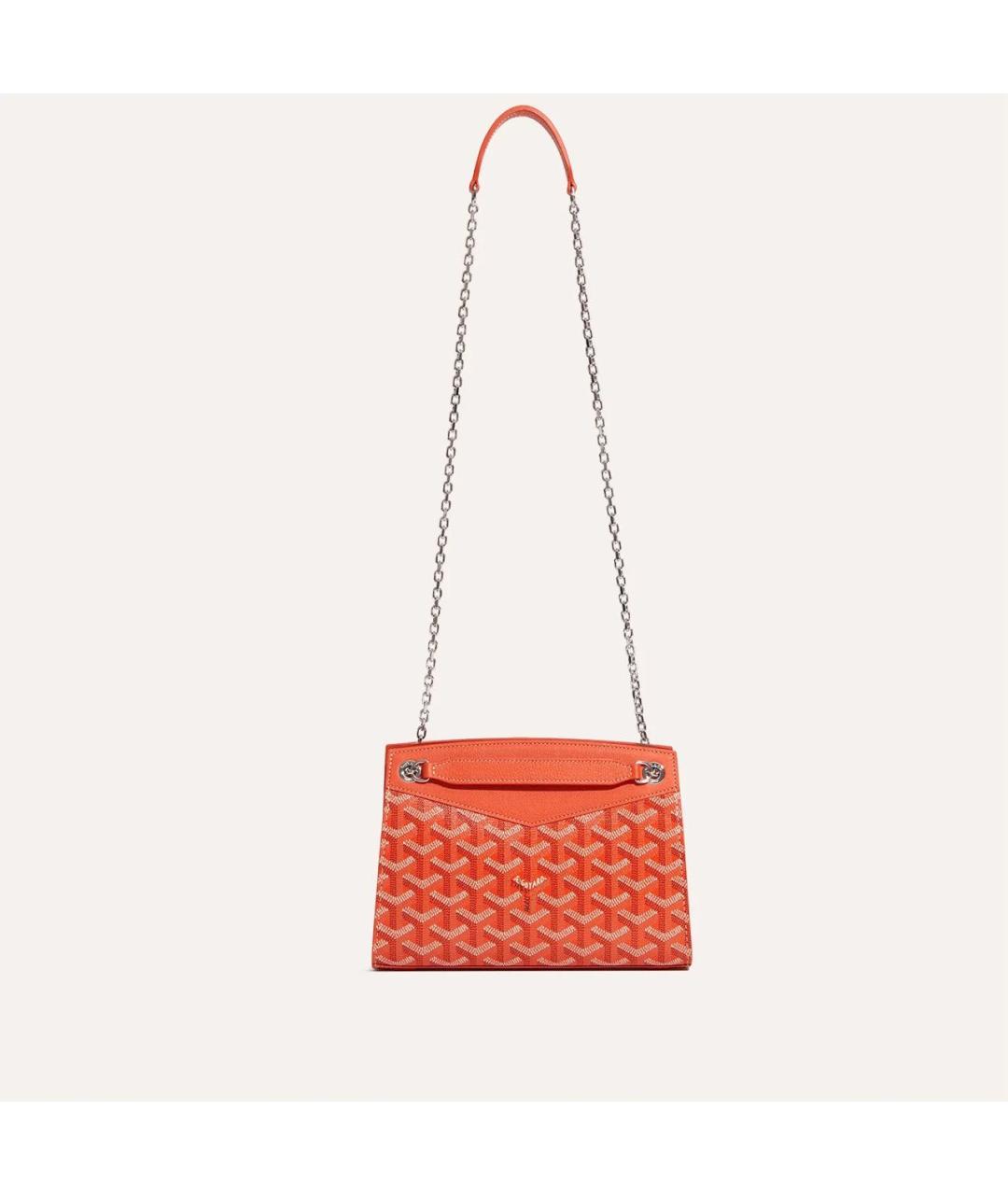 GOYARD Оранжевая сумка через плечо, фото 3