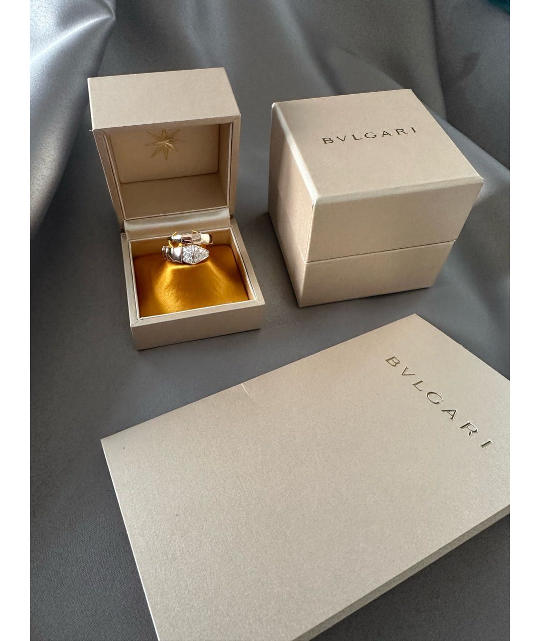 BVLGARI Золотое кольцо из розового золота, фото 3