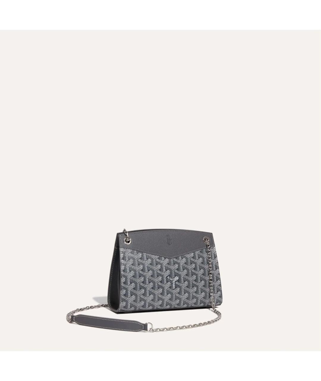 GOYARD Серая сумка через плечо, фото 6