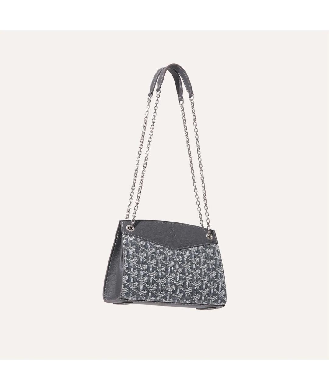 GOYARD Серая сумка через плечо, фото 2