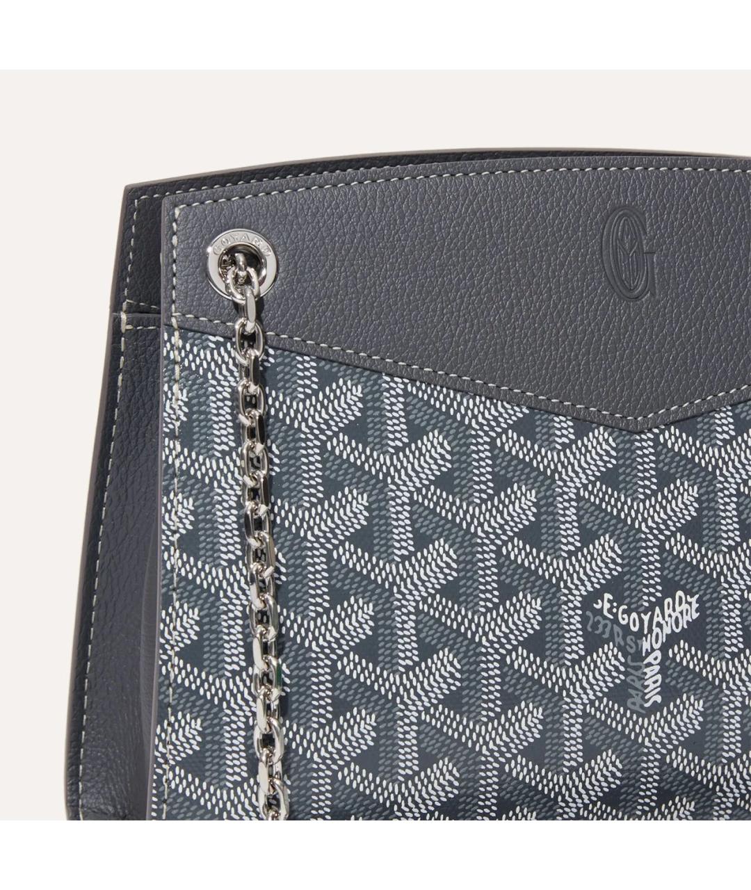 GOYARD Серая сумка через плечо, фото 5