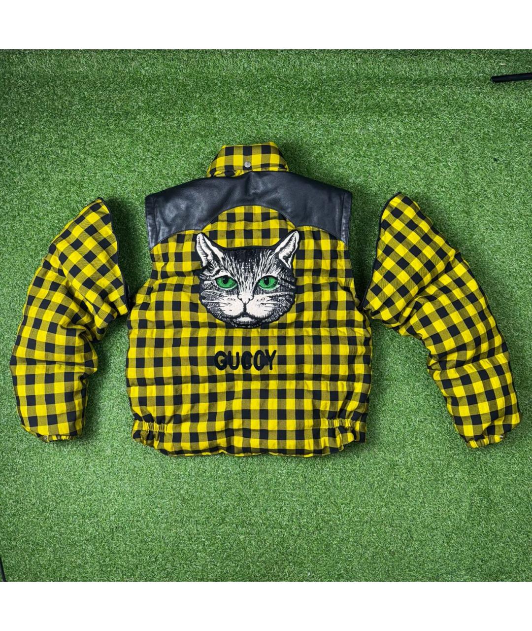 GUCCI Желтая куртка, фото 7
