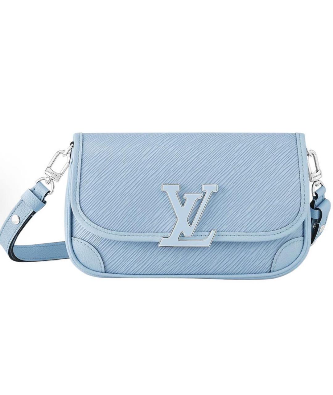 LOUIS VUITTON Голубая сумка через плечо, фото 5