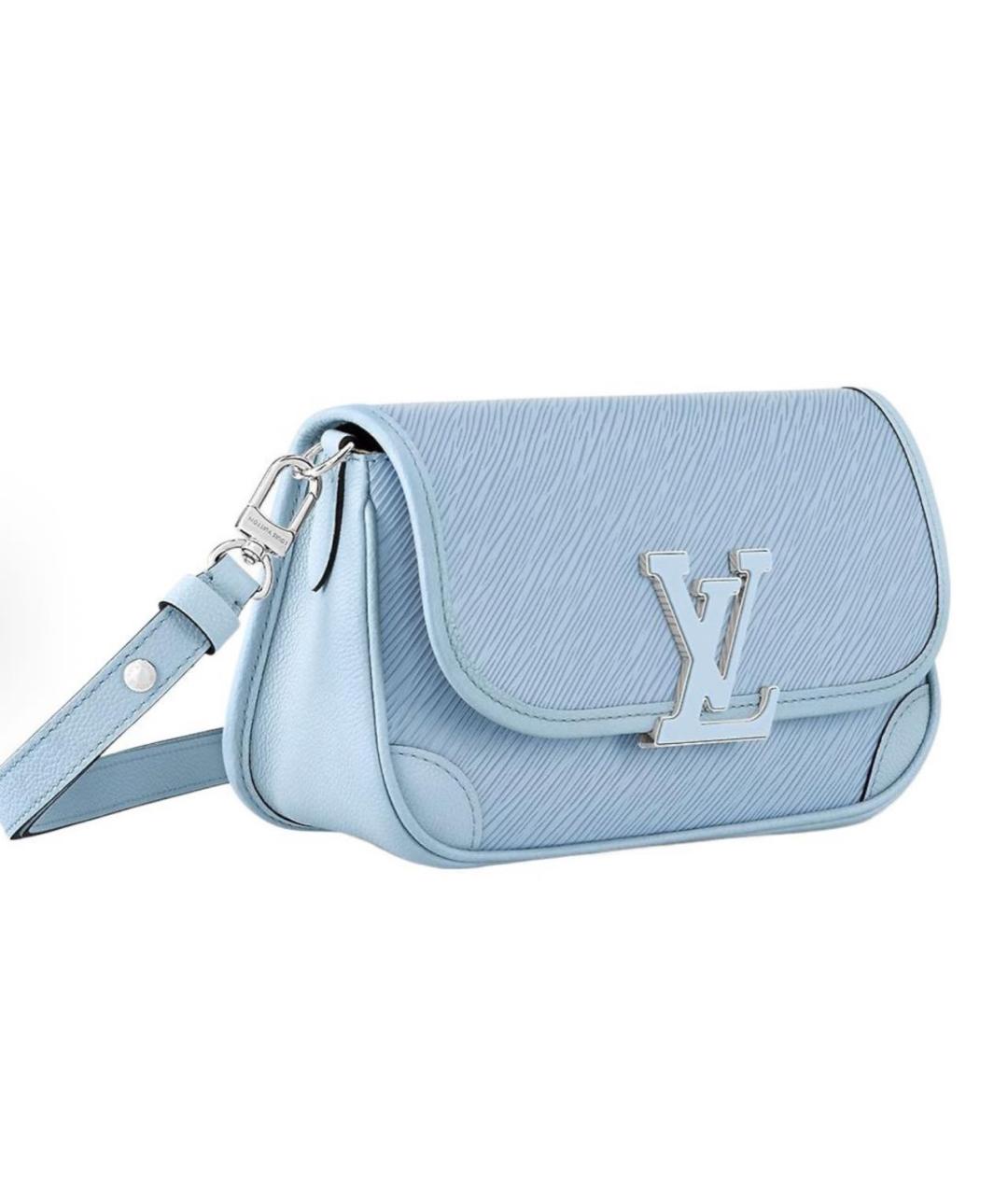 LOUIS VUITTON Голубая сумка через плечо, фото 2