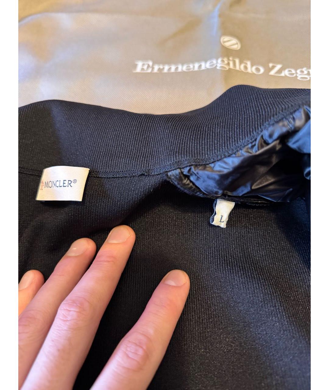 MONCLER Черная куртка, фото 5