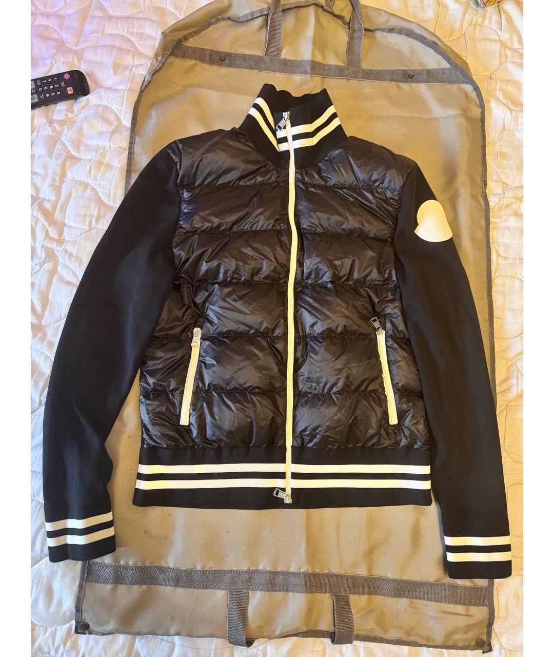 MONCLER Черная куртка, фото 6