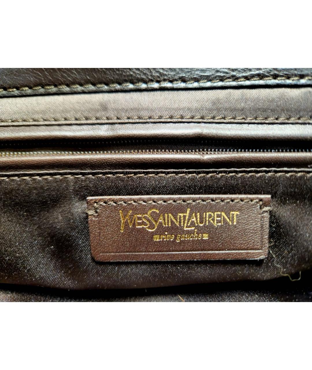 SAINT LAURENT Мульти шерстяная сумка с короткими ручками, фото 8