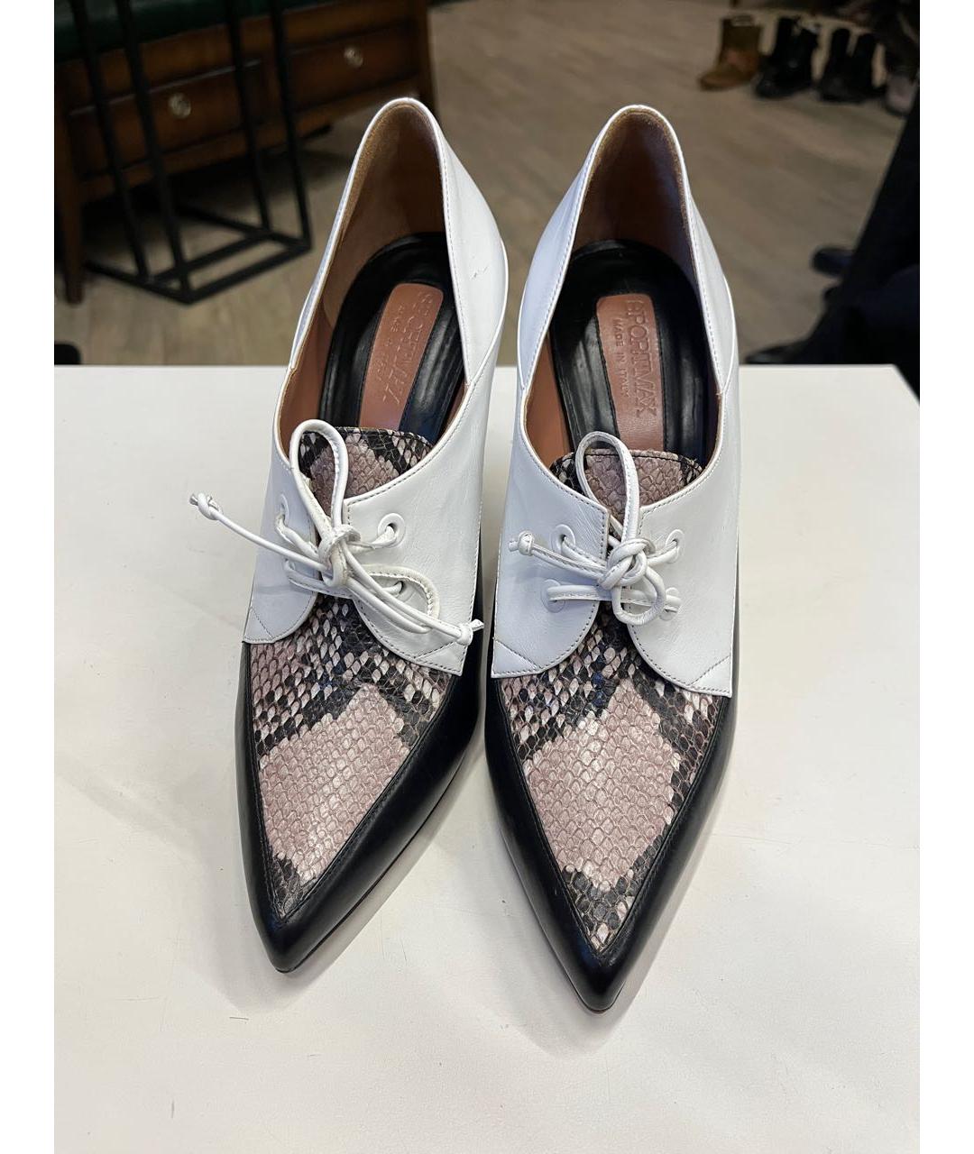 SPORTMAX Мульти кожаные туфли, фото 6