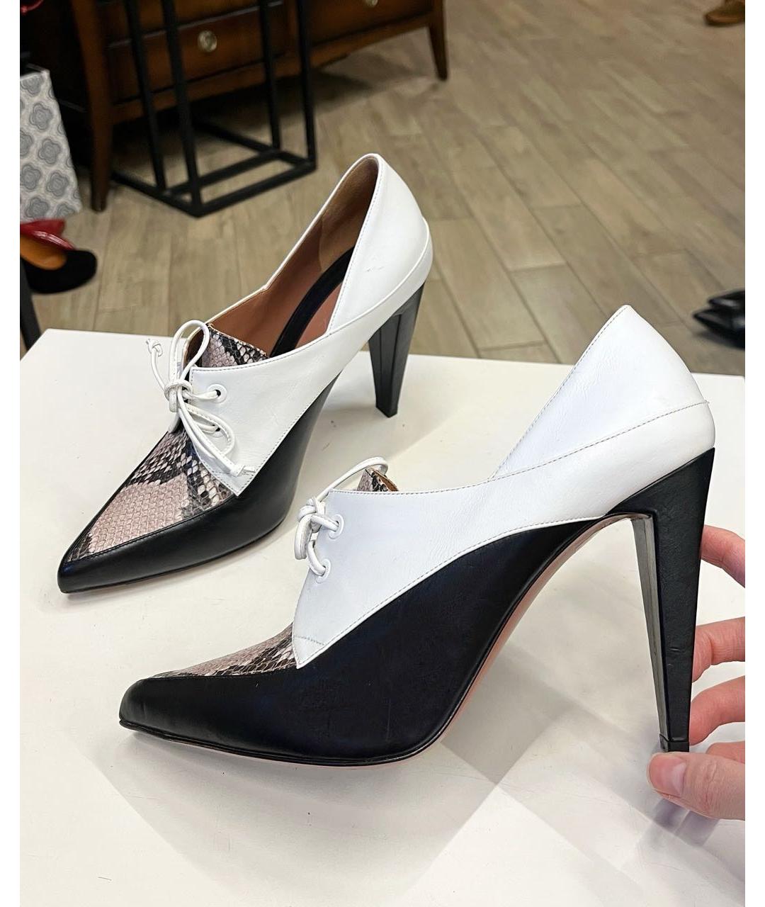SPORTMAX Мульти кожаные туфли, фото 9