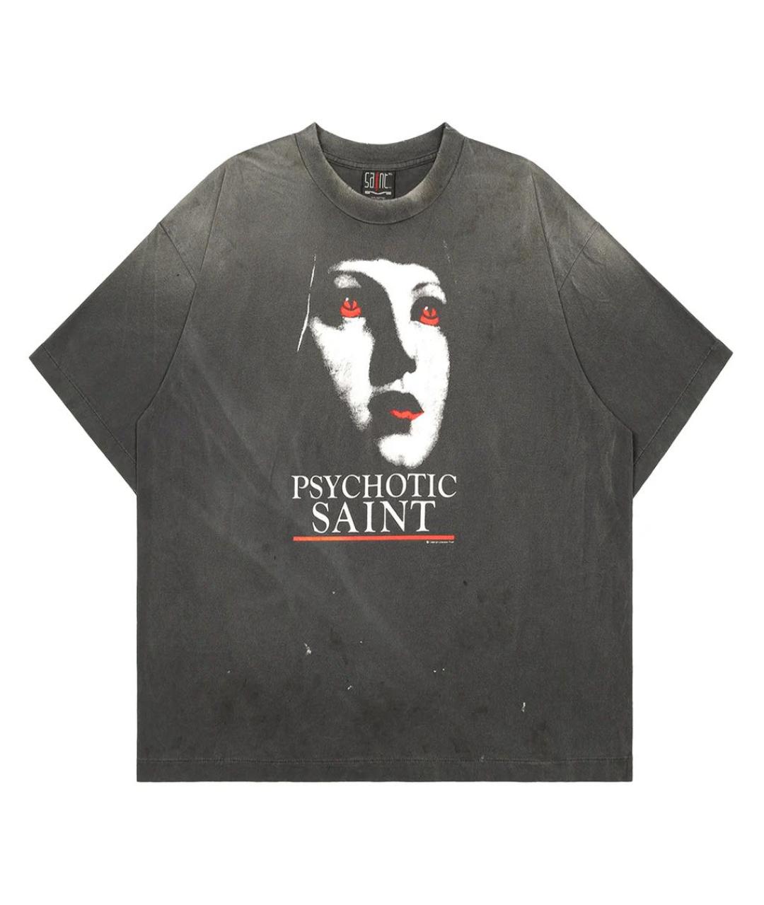 SAINT Mxxxxxx Черная футболка, фото 1