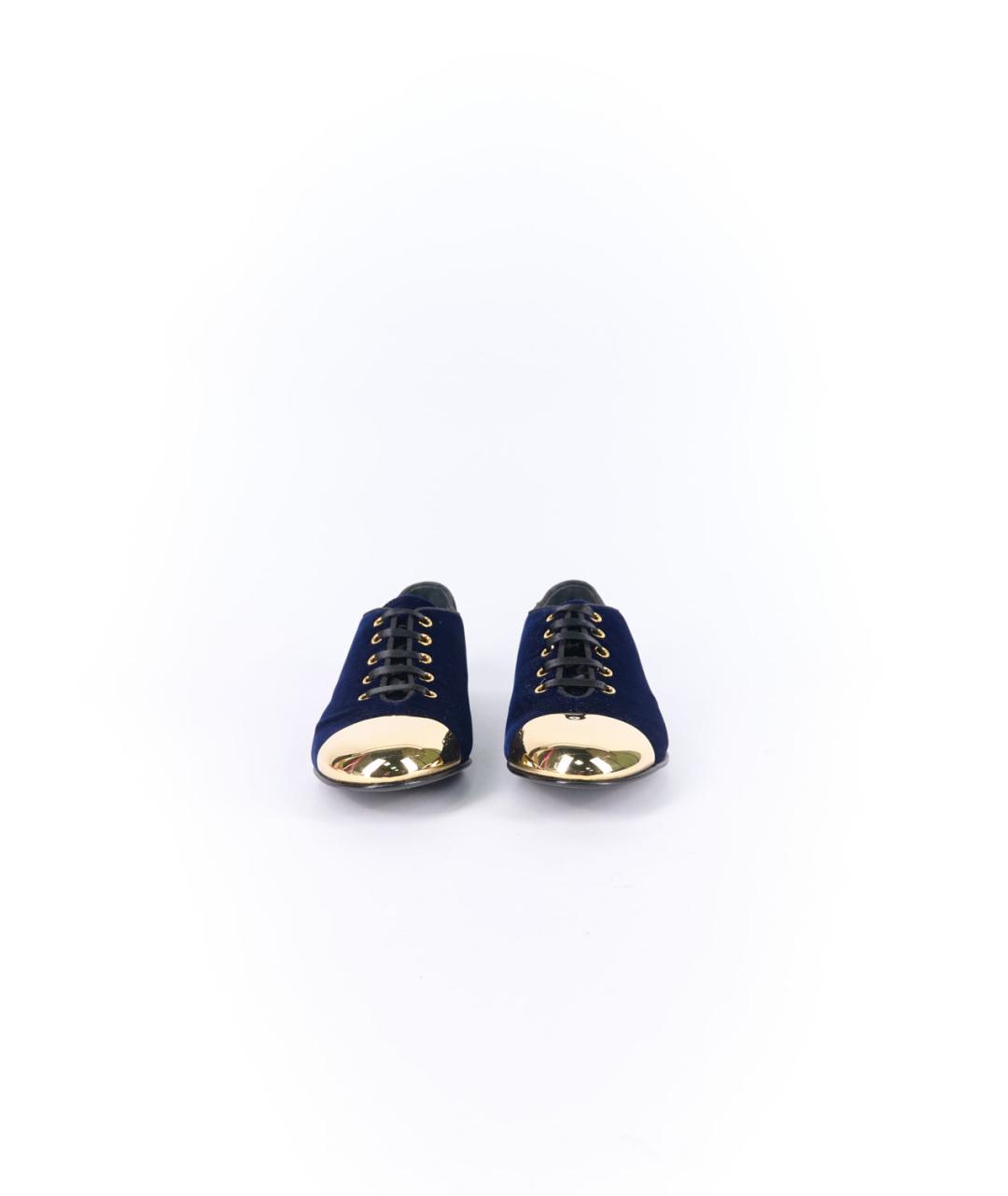 GIUSEPPE ZANOTTI DESIGN Черные текстильные туфли, фото 2
