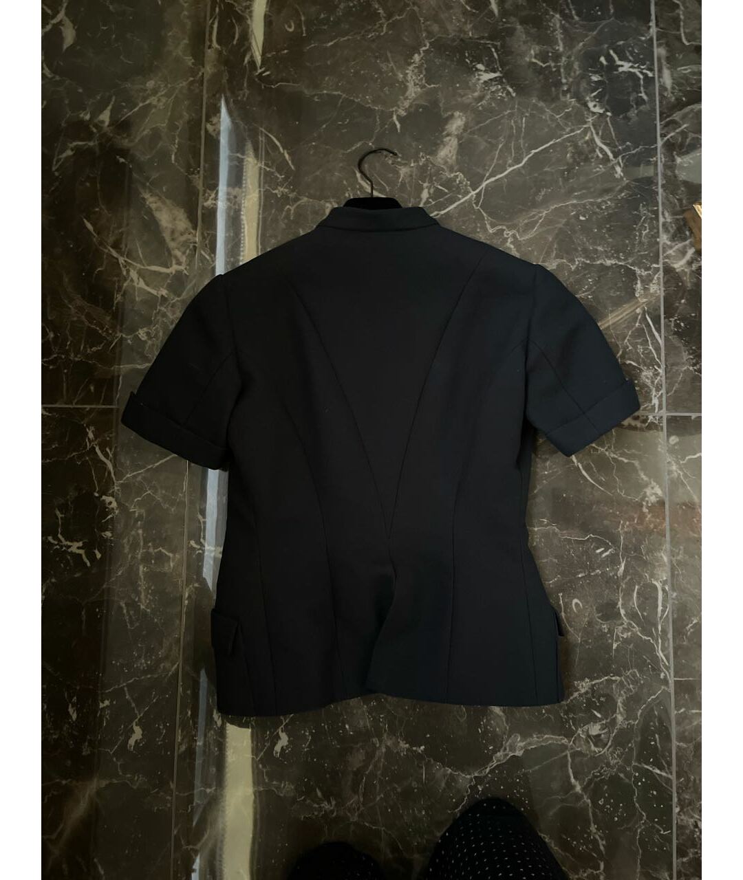 BALENCIAGA Черный хлопковый жакет/пиджак, фото 2
