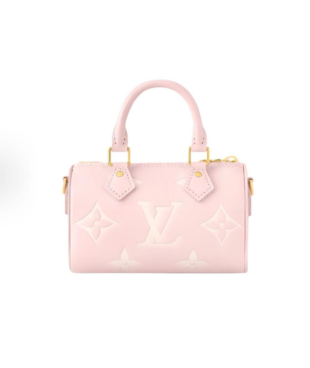 LOUIS VUITTON Розовая сумка с короткими ручками, фото 3