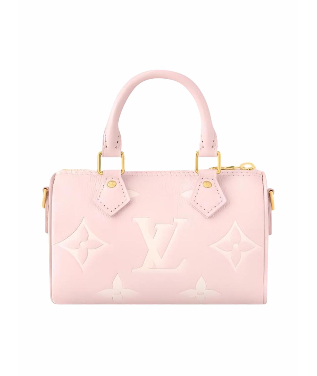 LOUIS VUITTON Розовая сумка с короткими ручками, фото 1