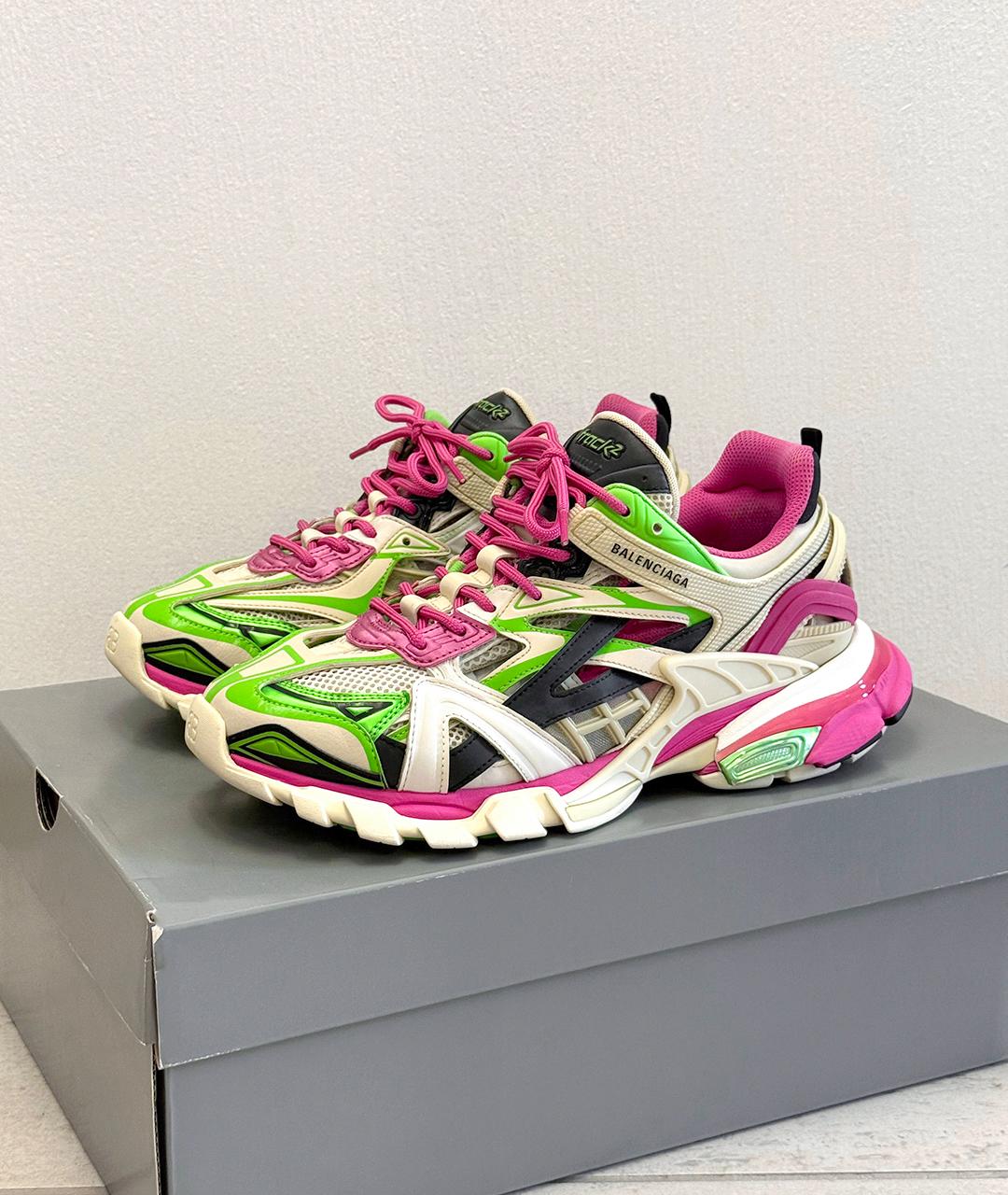 BALENCIAGA Белые низкие кроссовки / кеды, фото 8