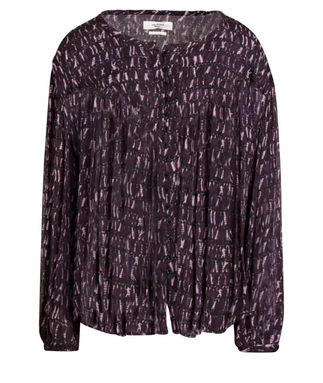 ISABEL MARANT ETOILE Фиолетовая вискозная блузы, фото 1