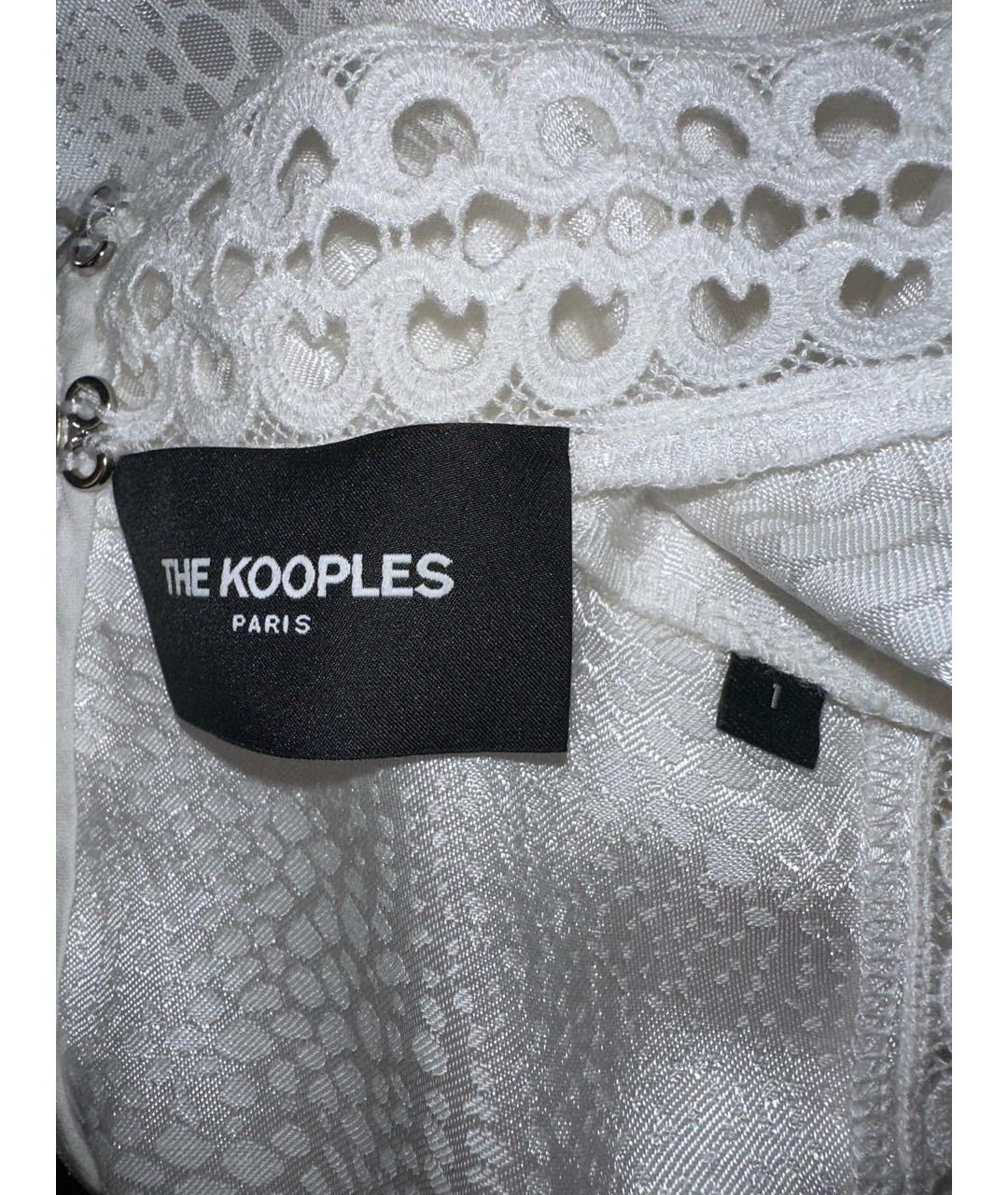 Cooples Белая вискозная блузы, фото 4