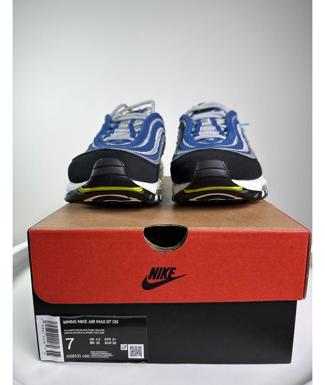 NIKE Темно-синие кроссовки, фото 2