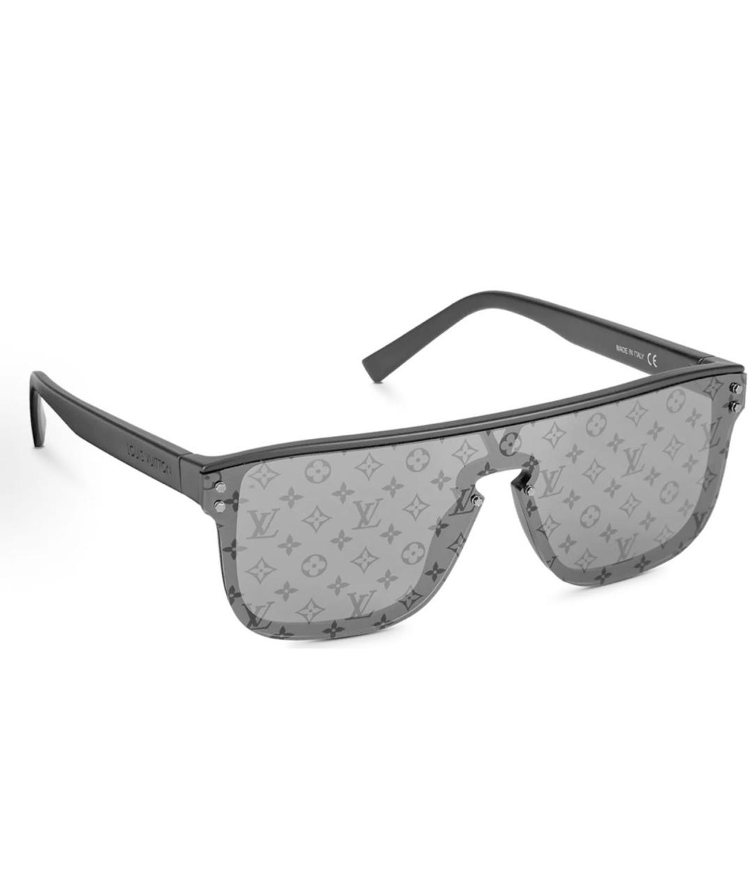 LOUIS VUITTON Серые пластиковые солнцезащитные очки, фото 2