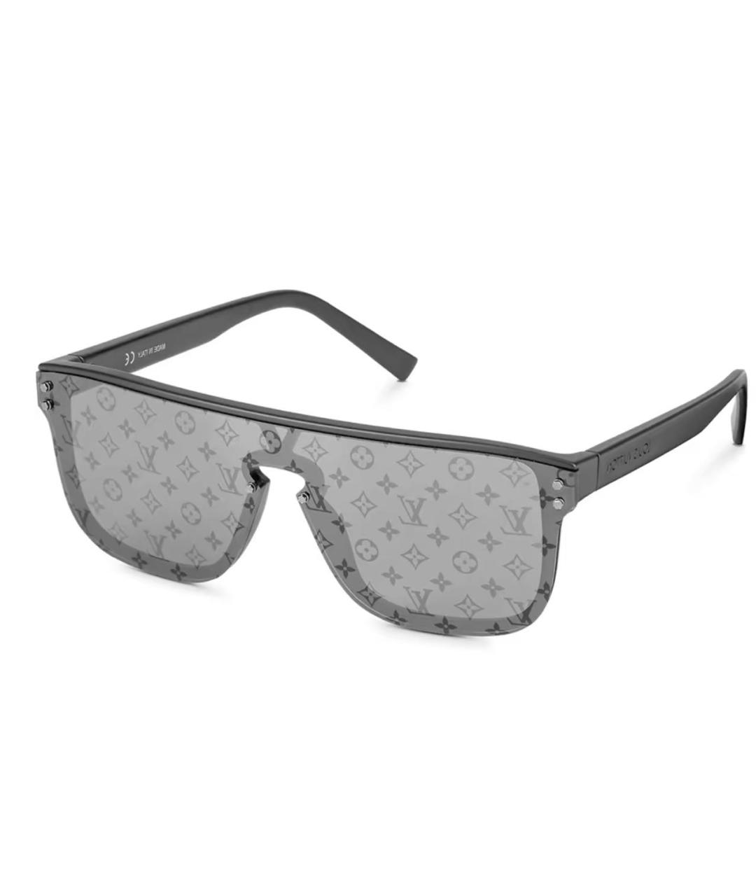 LOUIS VUITTON Серые пластиковые солнцезащитные очки, фото 1
