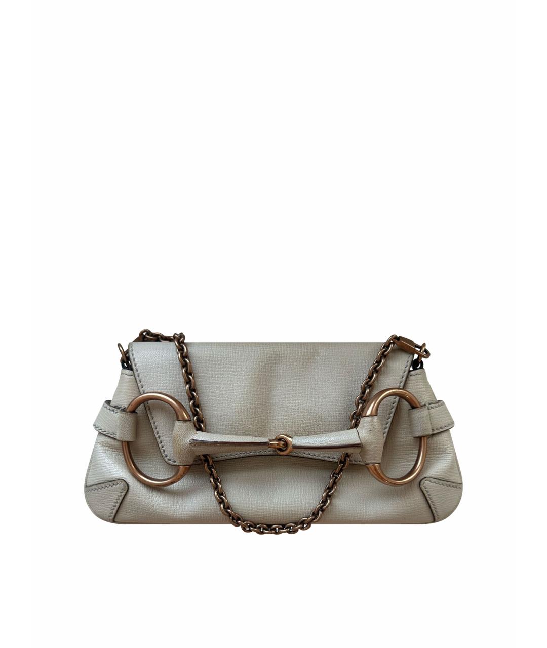 GUCCI Кожаная сумка с короткими ручками, фото 1