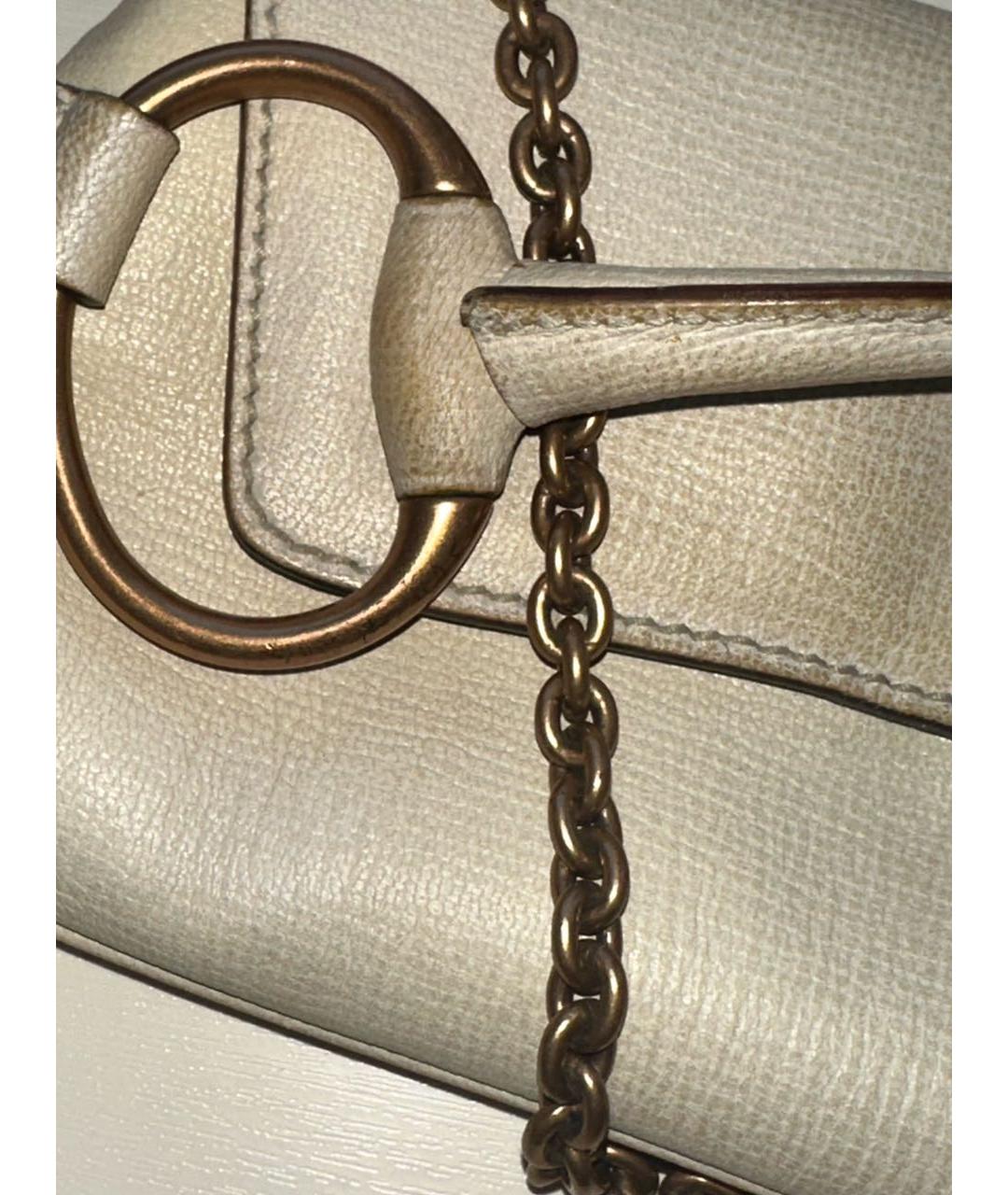 GUCCI Кожаная сумка с короткими ручками, фото 5