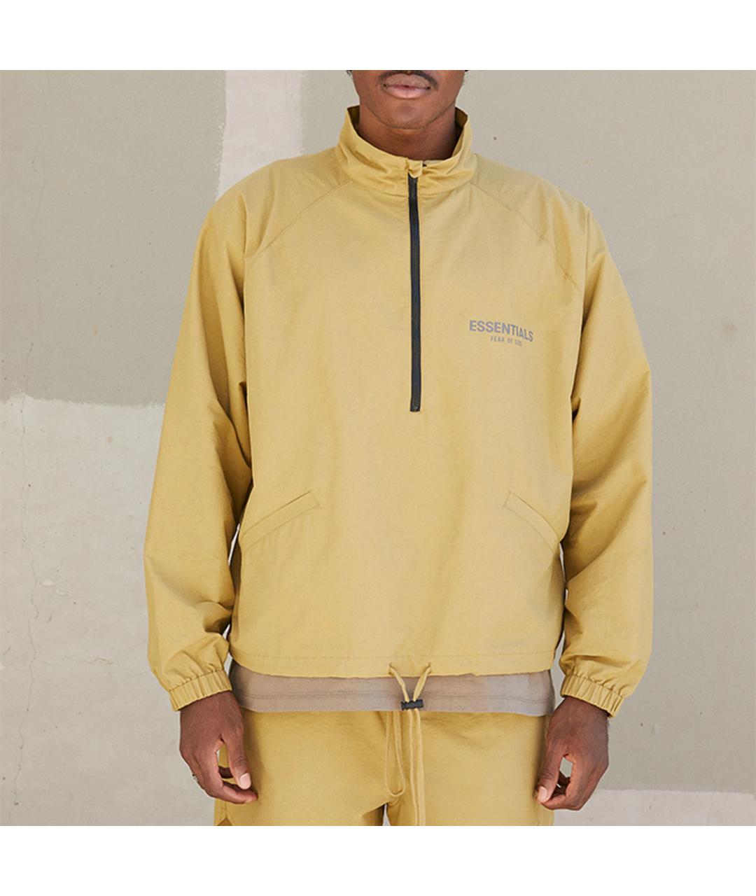 FEAR OF GOD ESSENTIALS Горчичная куртка, фото 3