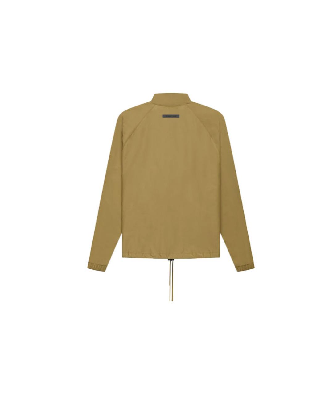 FEAR OF GOD ESSENTIALS Горчичная куртка, фото 2