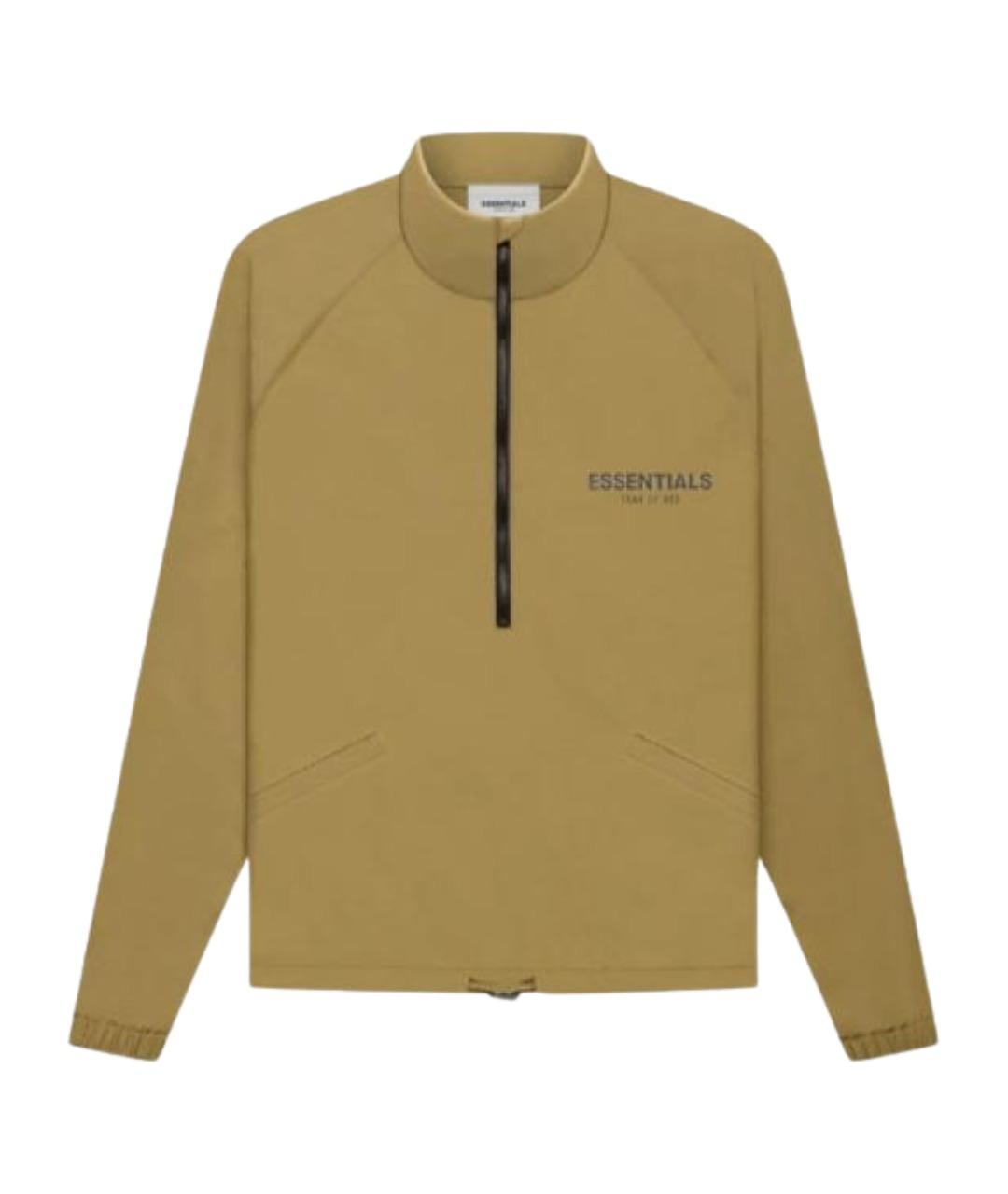 FEAR OF GOD ESSENTIALS Горчичная куртка, фото 1