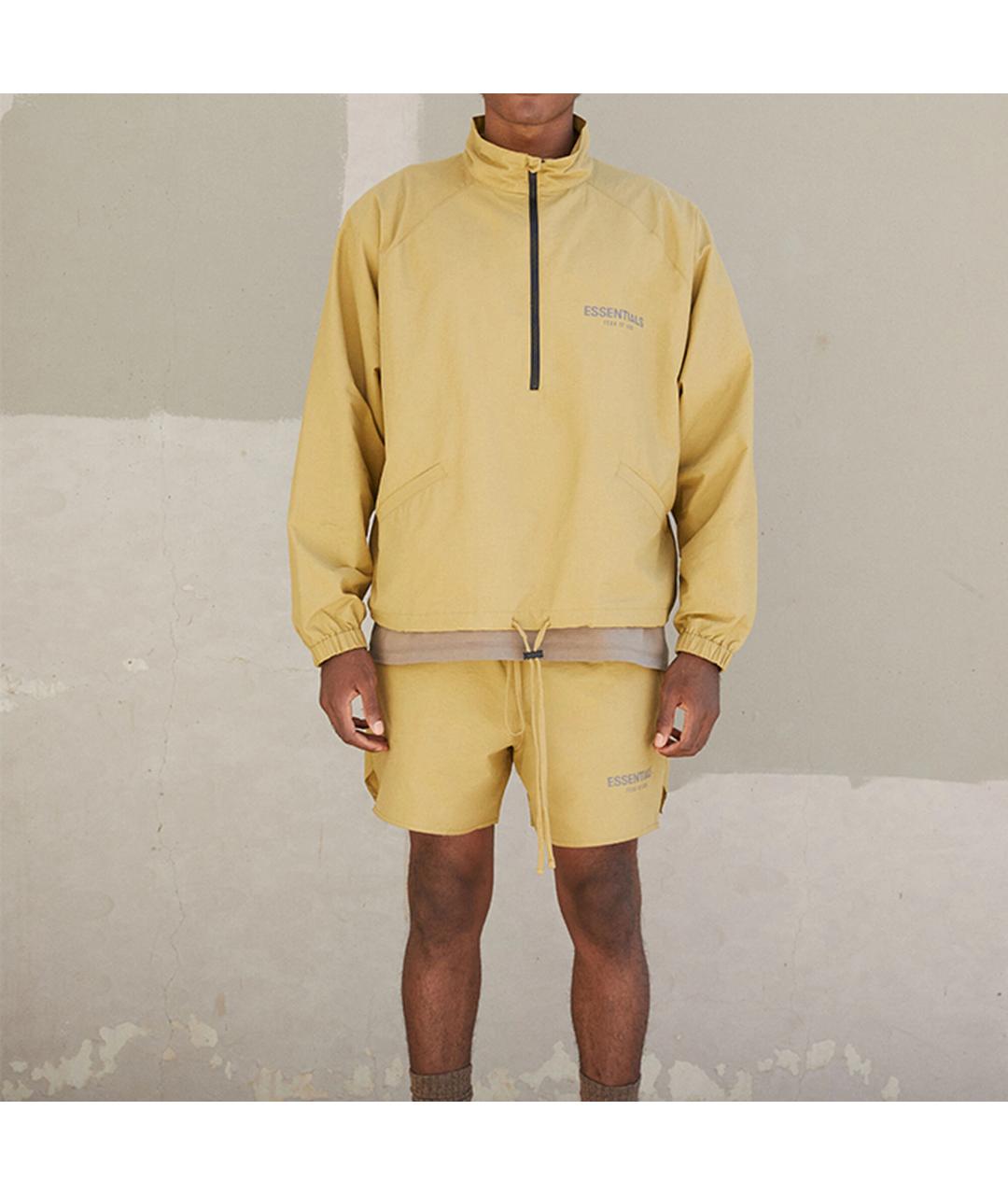 FEAR OF GOD ESSENTIALS Горчичная куртка, фото 6