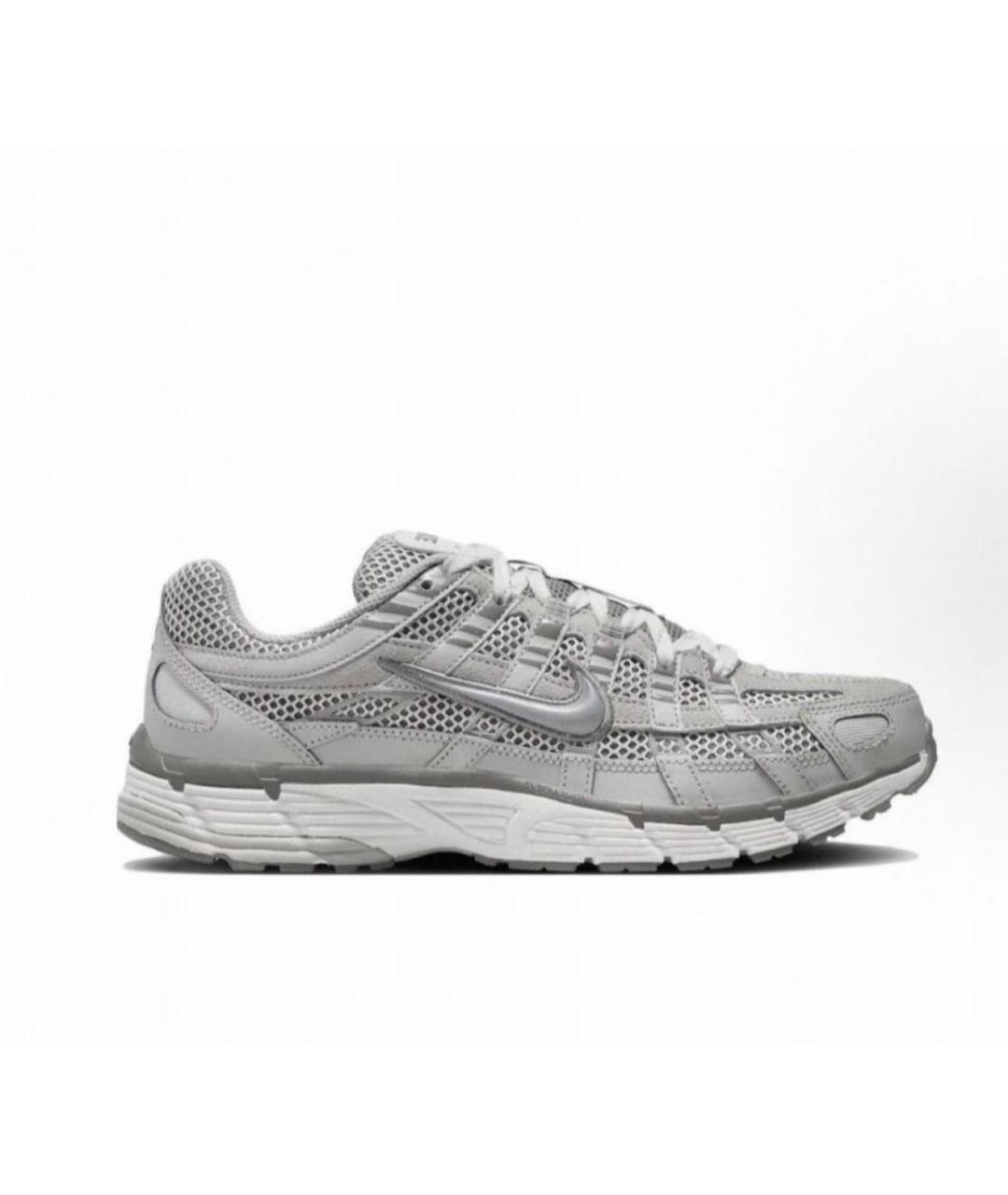 NIKE Серые текстильные низкие кроссовки / кеды, фото 9